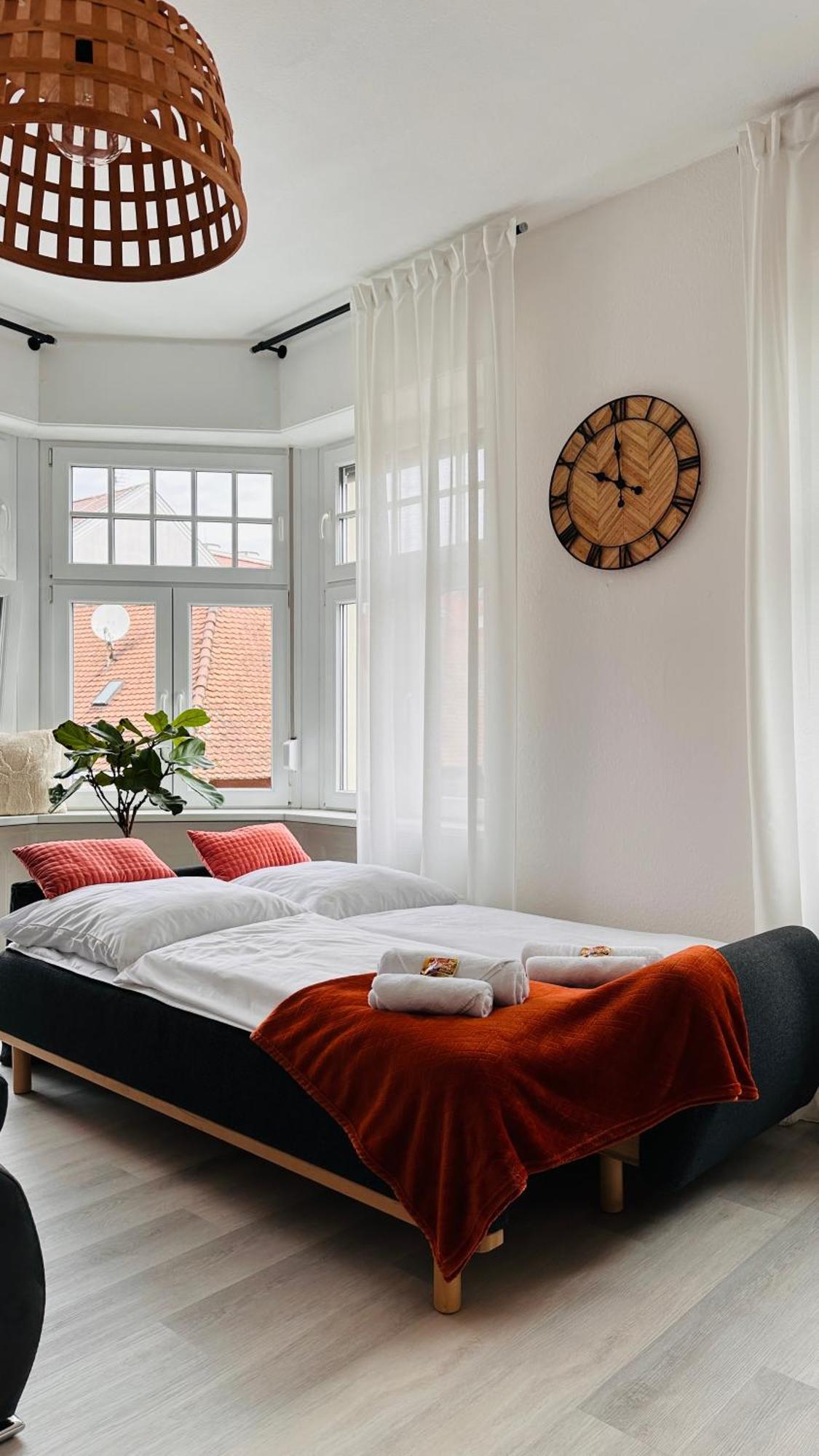 Amao-Brown I Exklusives City-Apartment I 85Qm I Privatparkplatz & Komfort I King-Size Bed Лар Екстериор снимка