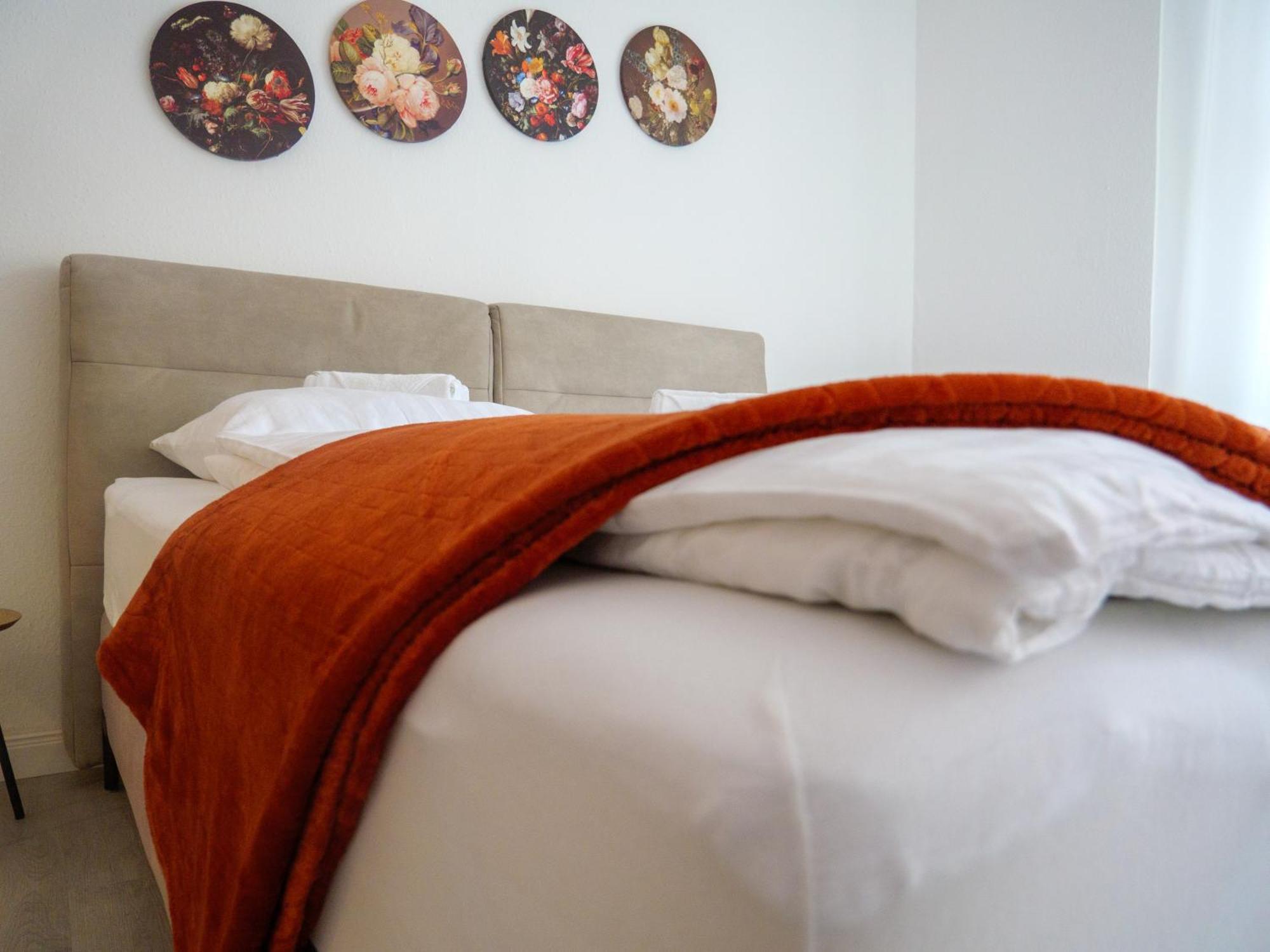 Amao-Brown I Exklusives City-Apartment I 85Qm I Privatparkplatz & Komfort I King-Size Bed Лар Екстериор снимка